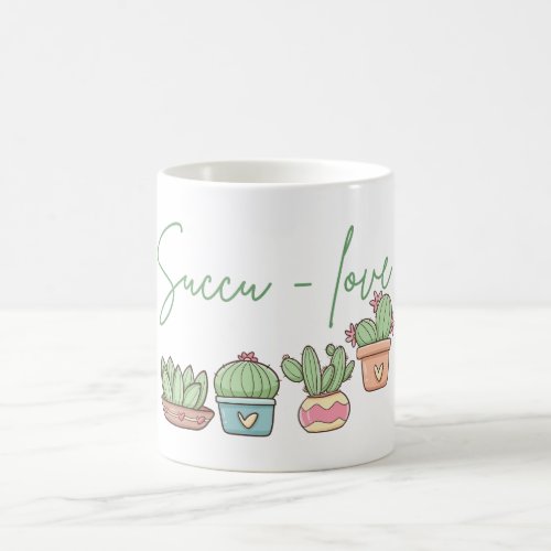 Cactus Succulent Plant gift Coffee Mug