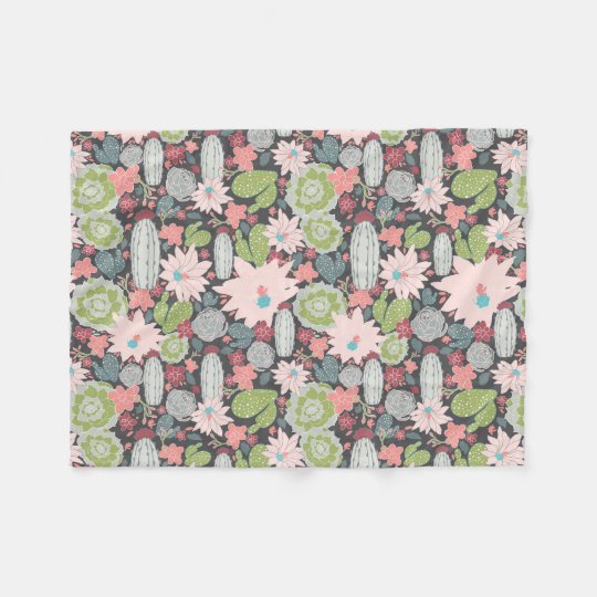 Sugar + Maple Small Blanket & Hat Set - Cactus