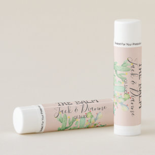 Cactus/Succulents Wedding Personalized Lip Balm
