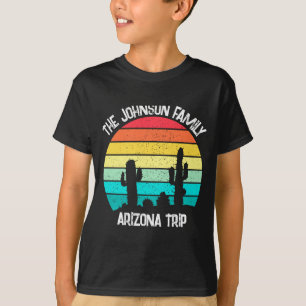 Cactus Sunset Arizona Desert Trip Womens T-Shirt