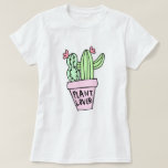 Cactus T-shirt at Zazzle