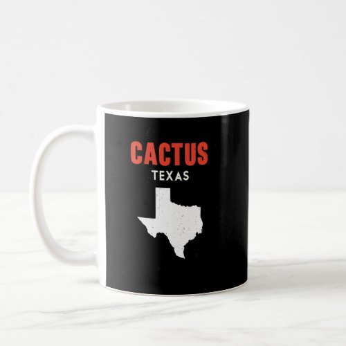 Cactus Texas USA State America Travel Texas  Coffee Mug