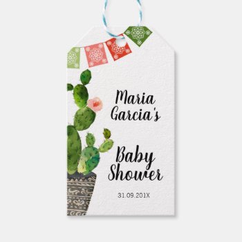 Cactus Thank You Favor Tags by figtreedesign at Zazzle