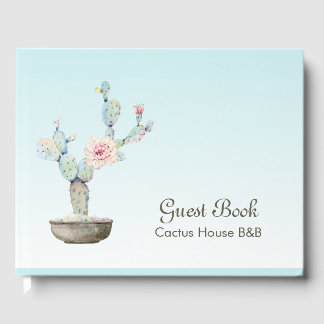Cactus Themed All Purpose Guest Book