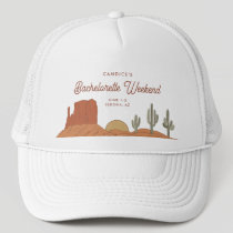 Cactus Themed Desert Bachelorette  Trucker Hat