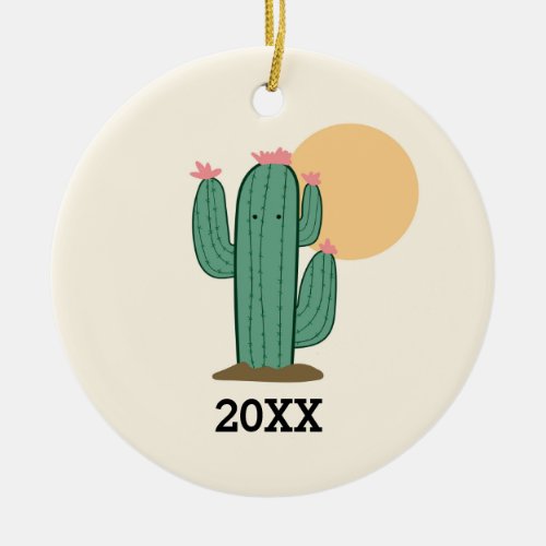 Cactus Themed Ornament