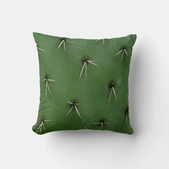 Cactus Throw Pillow (Front)