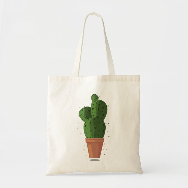 cactus tote bag (Front)