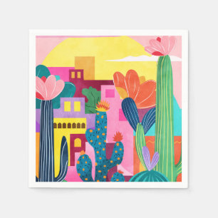 Cactus Town Napkins