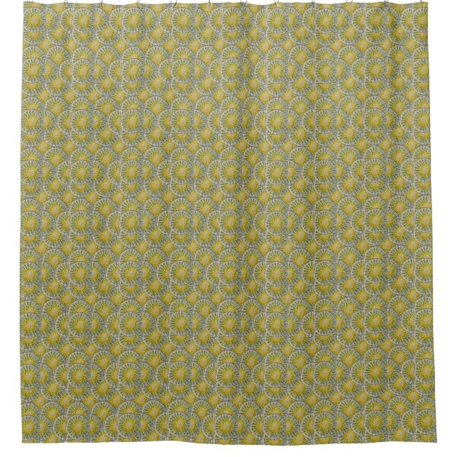 Cactus Tropical Botanical Plant Photo Shower Curtain (Front)