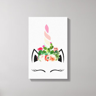 Cactus Unicorn Canvas