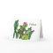 Cactus Variety Personalized Thank You Card