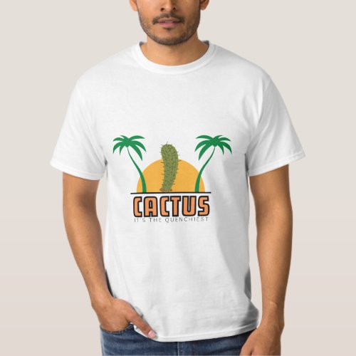 Cactus visionary sunset  T_Shirt