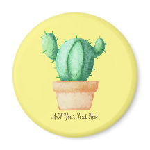 Cactus Watercolor Art - Plant Lovers T-Shirt