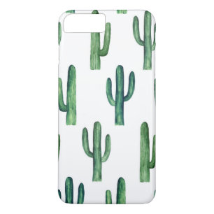 Cactus watercolor. Green botanical. Modern iPhone 8 Plus/7 Plus Case