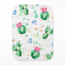 Cactus Watercolor Pattern Baby Burp Cloth Cactus Watercolor Pattern Baby Burp Cloth