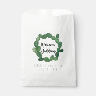 Cactus Wedding: Welcome Favor Bag