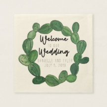 Cactus Wedding: Welcome