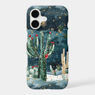 Cactus Western Cowboy Cowgirl Christmas iPhone 17 Case