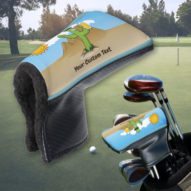 Cactus with Beer Golf Head Cover (Creator Uploaded)