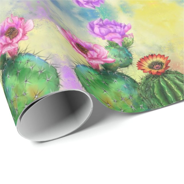 Cactus Wrapping Paper (Roll Corner)