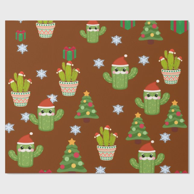 Cactus Wrapping Paper (Flat)