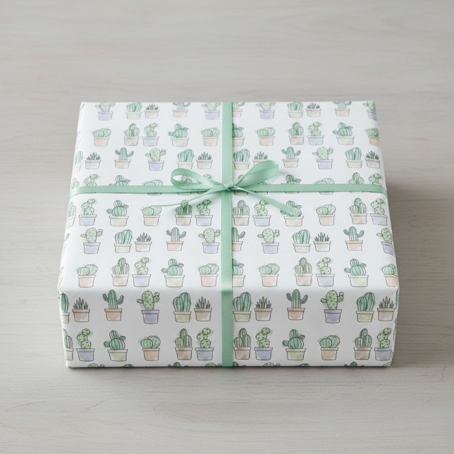Cactus Wrapping Paper (Cactus Wrapping Paper)