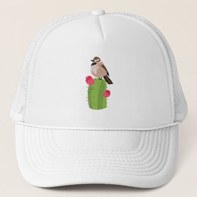 Cactus Wren Trucker Hat (Front)