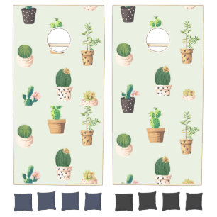 Cactus- Zazzle_Growshop. Cornhole Set