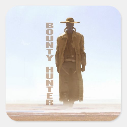 Cad Bane Bounty Hunter Concept Art Square Sticker