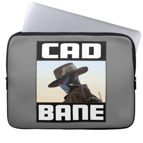 Cad Bane Profile Graphic Laptop Sleeve