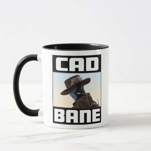 Cad Bane Profile Graphic Mug