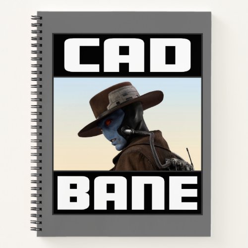 Cad Bane Profile Graphic Notebook