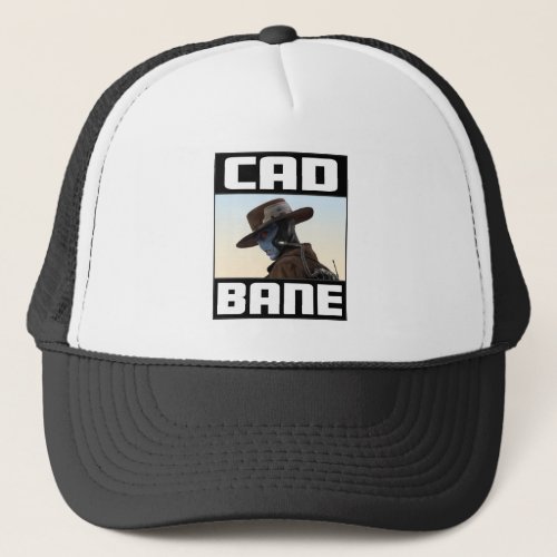 Cad Bane Profile Graphic Trucker Hat