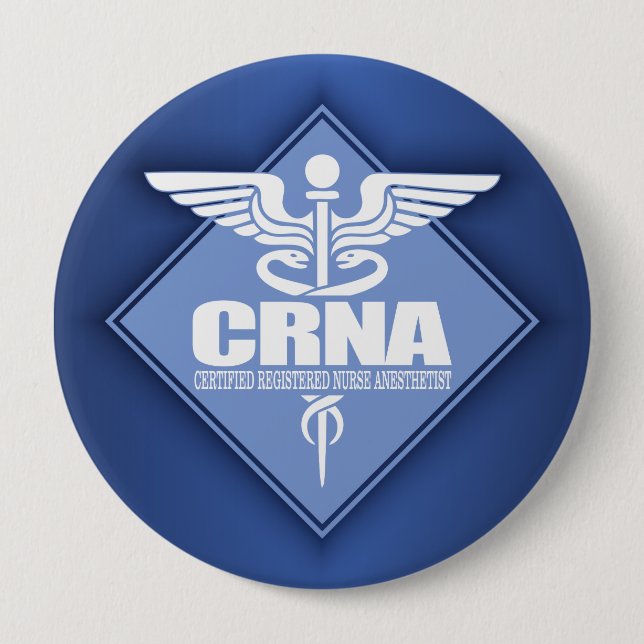 Cad CRNA (diamond) Button (Front)