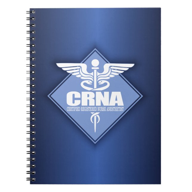 Cad CRNA (diamond) Notebook (Front)