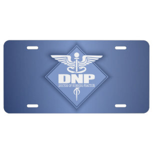 Cad DNP (diamond) License Plate