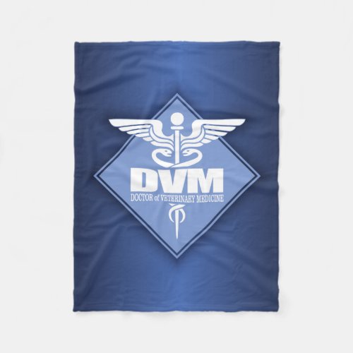Cad DVM diamond Fleece Blanket