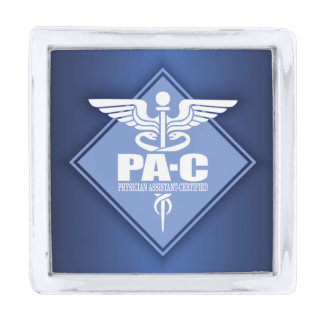 Cad PA-C (diamond) Silver Finish Lapel Pin