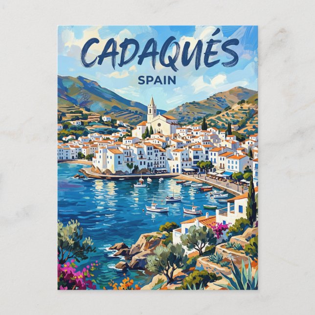 Cadaqués Spain Postcard (Front)