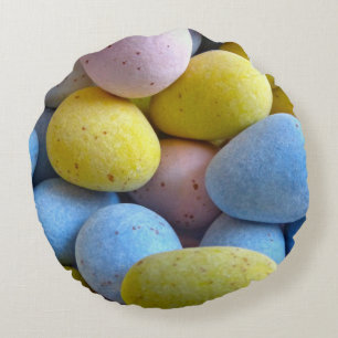 Cadbury Mini Eggs Round Pillow