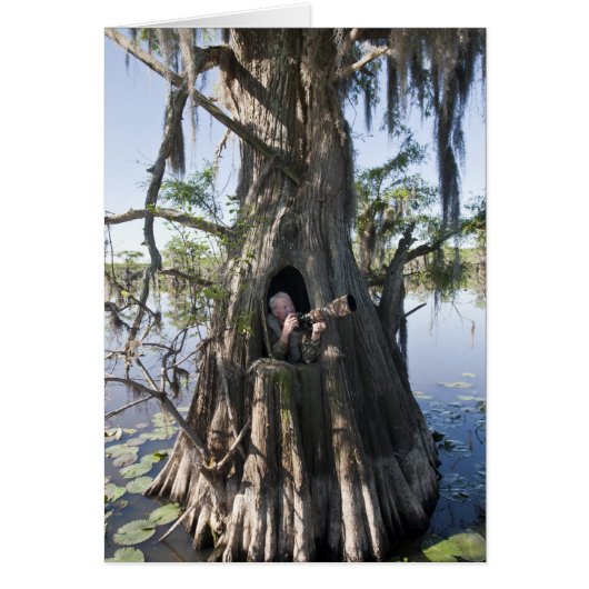 Caddo Lake, hunting blind Cards (Front)