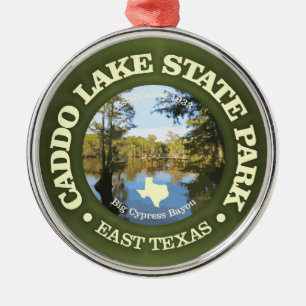 Caddo Lake SP Metal Ornament
