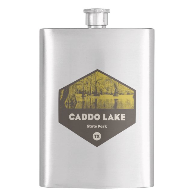 Caddo Lake State Park Texas Flask (Front)