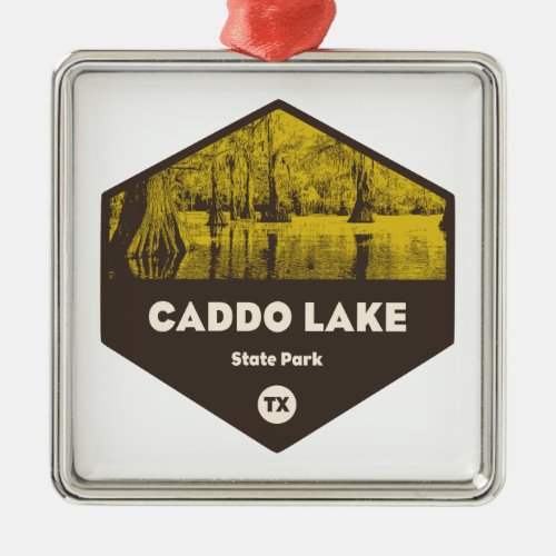 Caddo Lake State Park Texas Metal Ornament