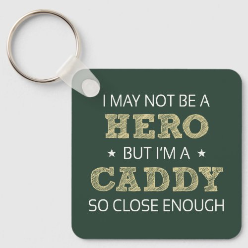 Caddy Golf Novelty Keychain