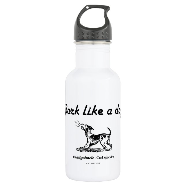 Caddyshack | Bark Like A Dog! Stainless Steel Water Bottle (Front)
