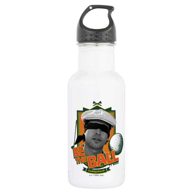 Caddyshack | Be The Ball Stainless Steel Water Bottle (Front)