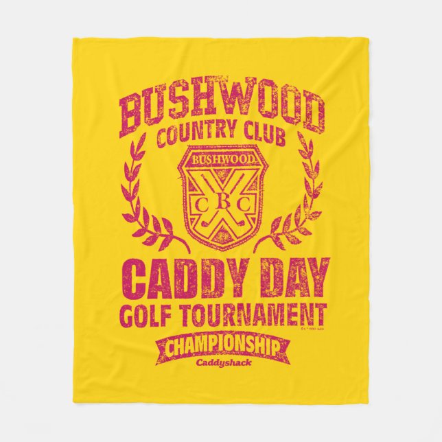 Caddyshack | Bushwood Country Club Caddy Day Golf Fleece Blanket (Front)