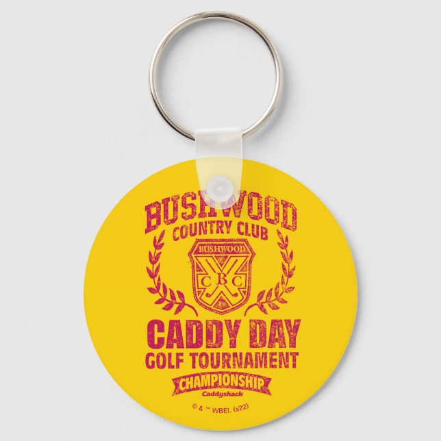 Caddyshack | Bushwood Country Club Caddy Day Golf Keychain (Front)